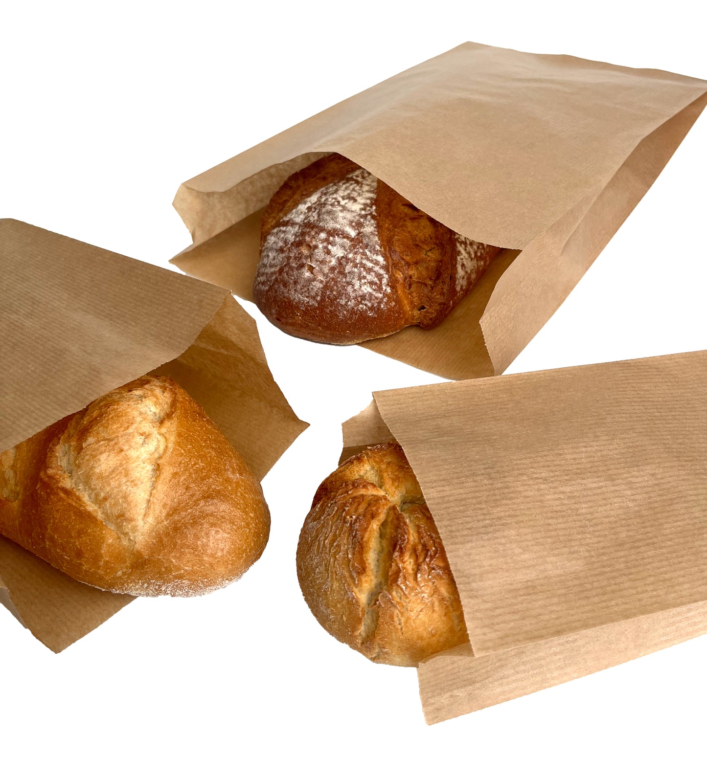 Torebka papierowa fałdowa KRAFT