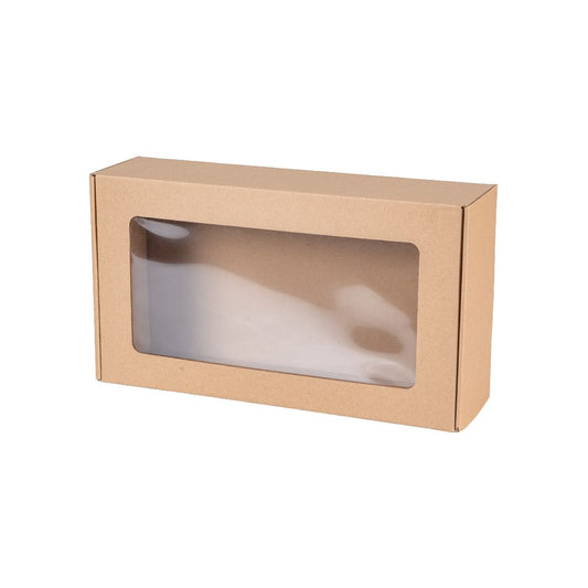 Pudełko ozdobne z okienkiem,  350x200x100 mm, 10 szt