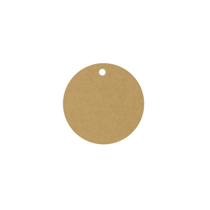 Zawieszka ozdobna w kształcie koła, 50 mm, KRAFT, 50 szt
