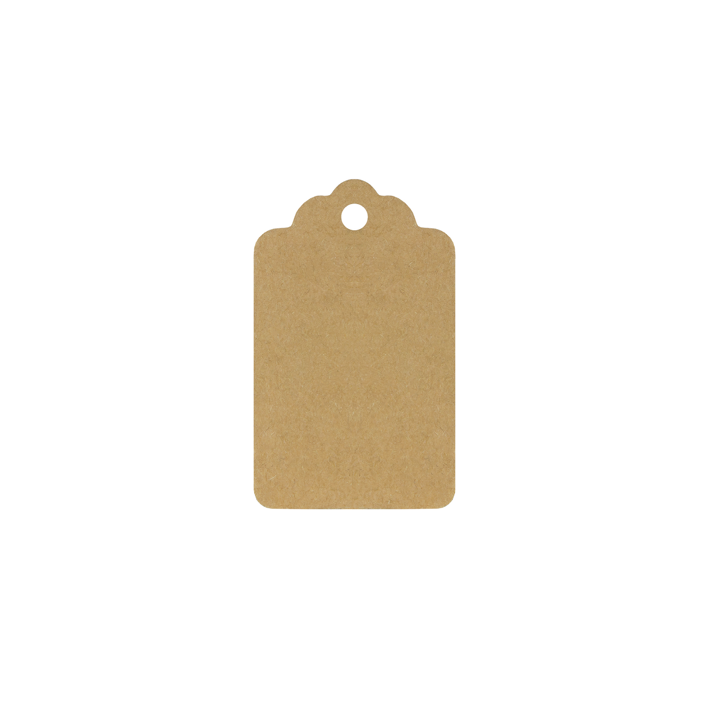 Zawieszka ozdobna w kształcie prostokąta, 50×30 mm, KRAFT, 50 szt