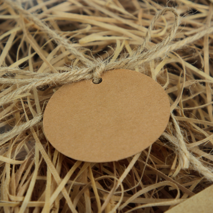 Zawieszka ozdobna w kształcie koła, 50 mm, KRAFT, 50 szt