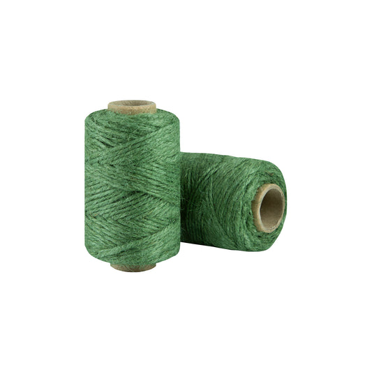 Sznurek jutowy, 2 mm 50m/100 g, zielony